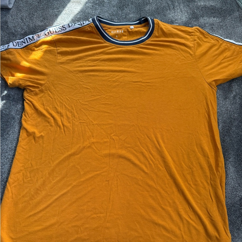 Guess Orange Short Sleeve Tee